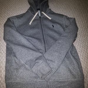 Ralph Lauren Polo Zip Up Mens Jacket Grey Medium M